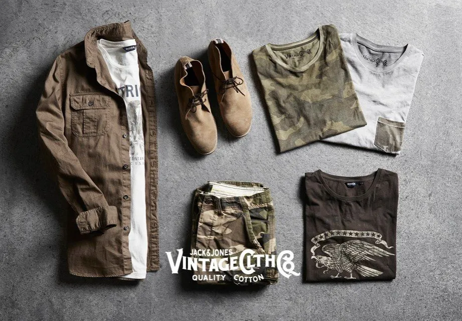 Zdjęcie Vintage clothing co jack and jones - odkryj unikalne stylizacje vintage