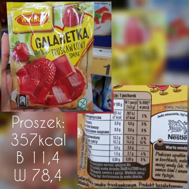 Zdjęcie Ile kalorii ma galaretka w proszku? Zaskakujące wartości i porady.