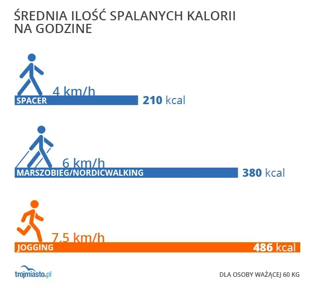 Zdjęcie Ile kalorii spala 10 km marszu? Sprawdź wpływ wagi i tempa