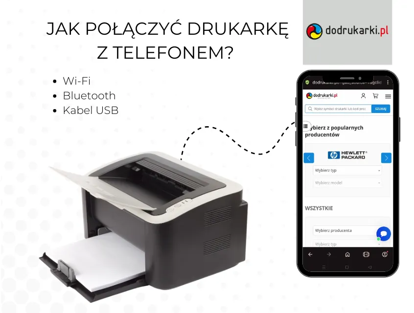 Zdjęcie Jak drukować z telefonu na drukarce HP przez Wi-Fi bez problemów