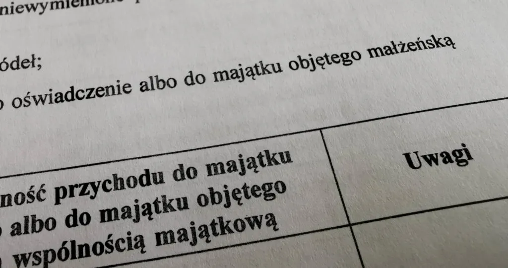 Zdjęcie Jak wypełnić oświadczenie majątkowe policja - uniknij najczęstszych błędów