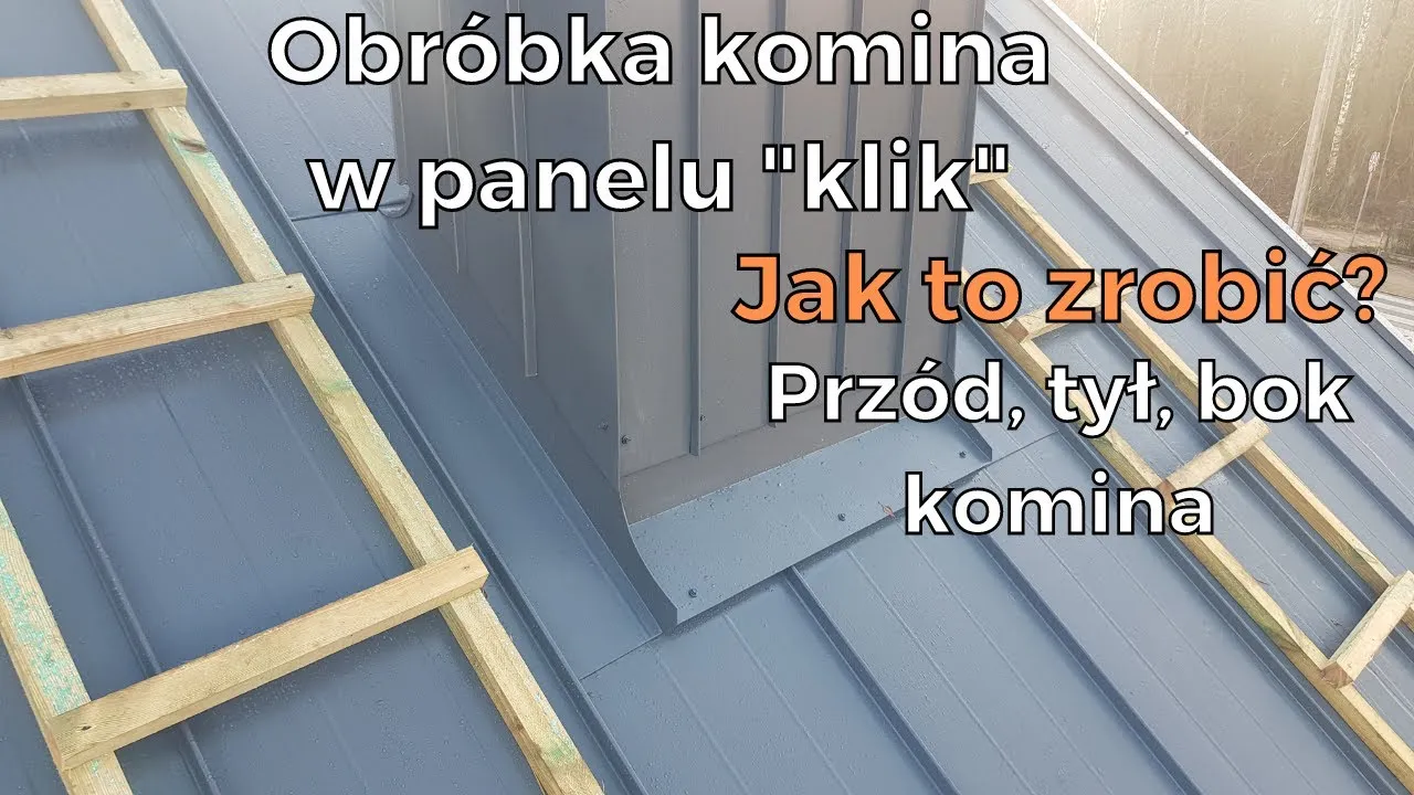 Zdjęcie Jak prawidłowo wykonać obróbkę komina z blachy? Krok po kroku