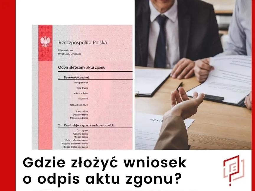 Zdjęcie Jak szybko i bez problemów uzyskać odpis aktu zgonu – krok po kroku