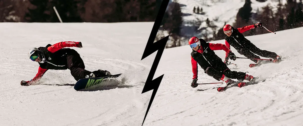 Zdjęcie Co jest szybsze narty czy snowboard? Odkryj różnice w prędkości