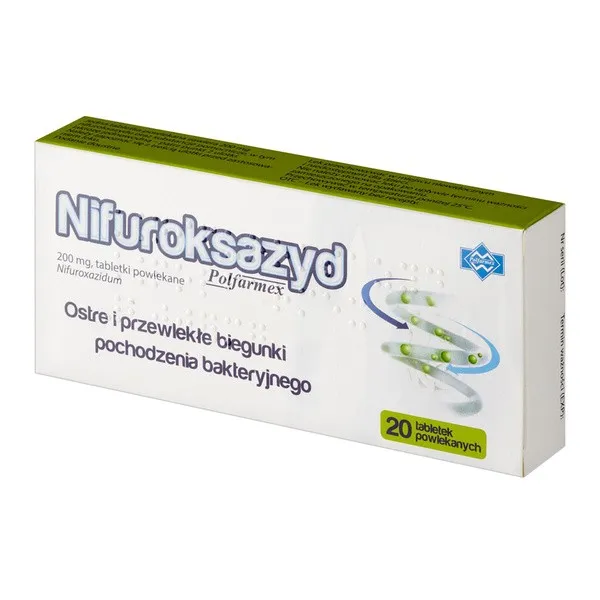 Zdjęcie Na co jest lek nifuroksazyd i jak skutecznie leczy biegunkę?