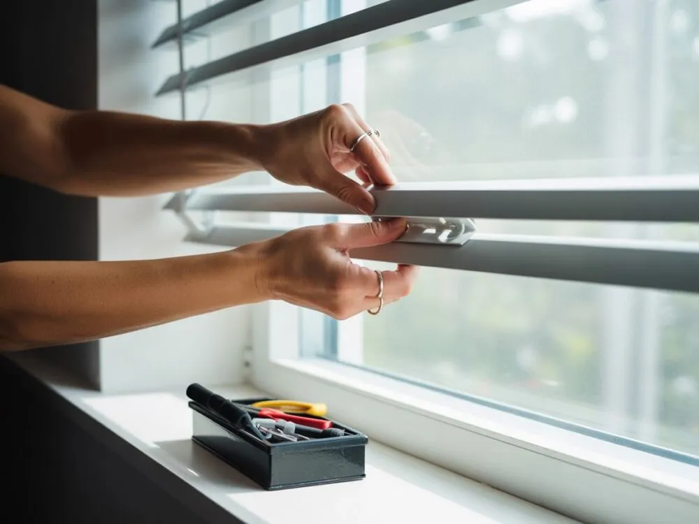 Zdjęcie Jak przymocować rolety do okien plastikowych bez wiercenia i stresu