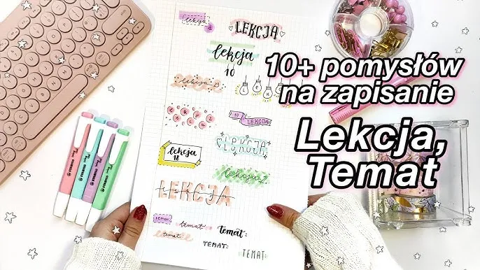 Zdjęcie Jak podpisywać zeszyty do szkoły, aby były estetyczne i praktyczne