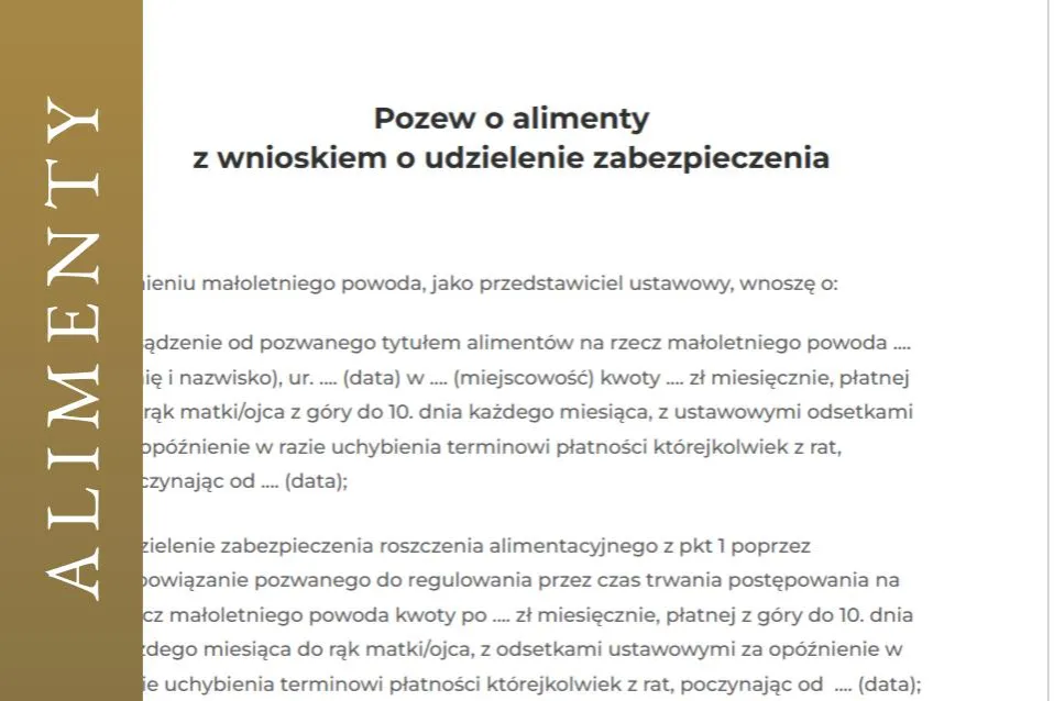 Zdjęcie Ile kosztuje pozew o alimenty? Zobacz ukryte wydatki i opłaty