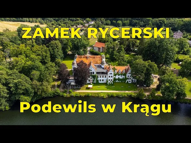 Zdjęcie Zamek rycerski Podewils w Krągu: historia, atrakcje i tajemnice