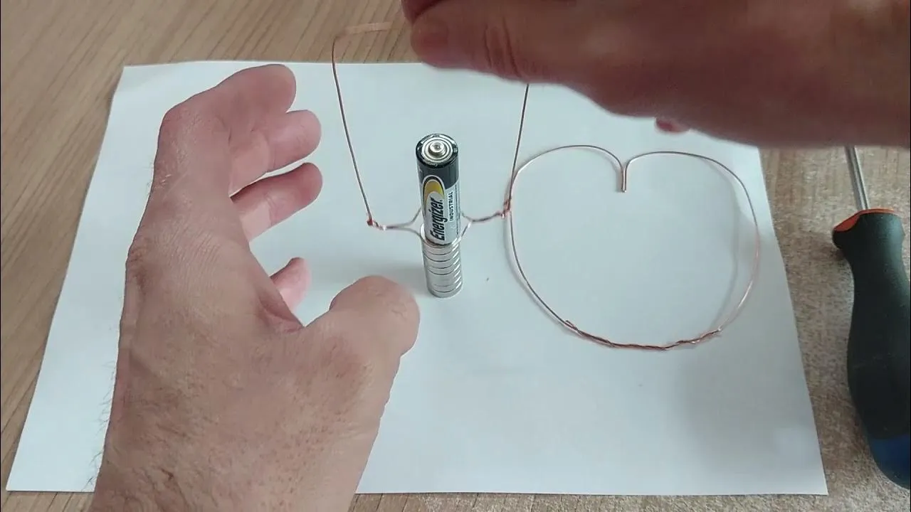 Zdjęcie Jak zrobić silnik elektryczny z baterii i magnesu - proste kroki i porady