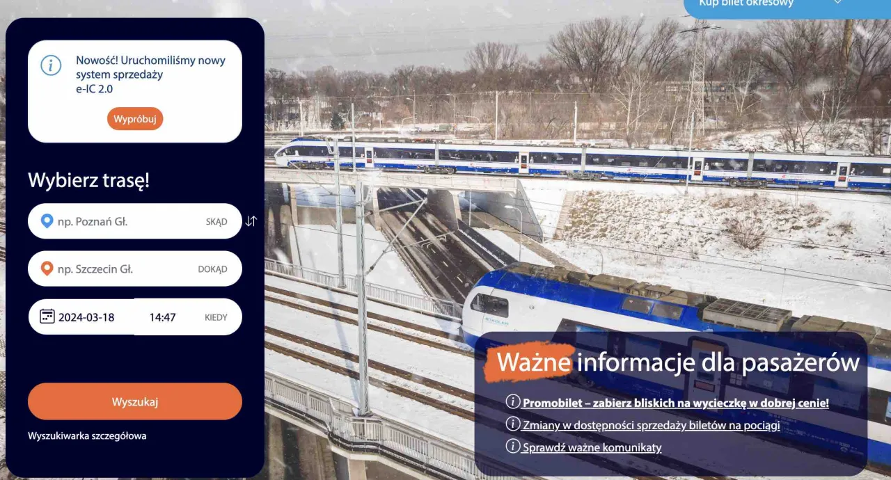 Zdjęcie Dlaczego nie można kupić biletu PKP przez internet? Oto przyczyny i rozwiązania