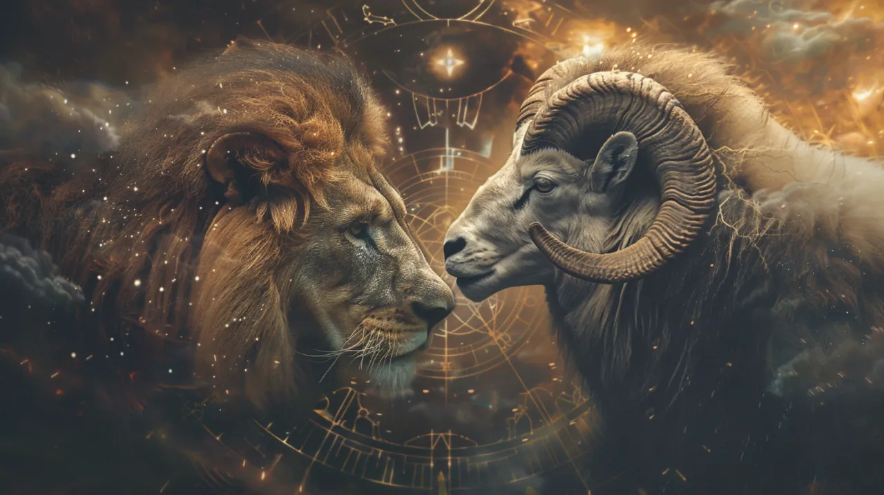 Zdjęcie Zgodność znaków zodiaku Lew i Baran - miłość i przyjaźń
