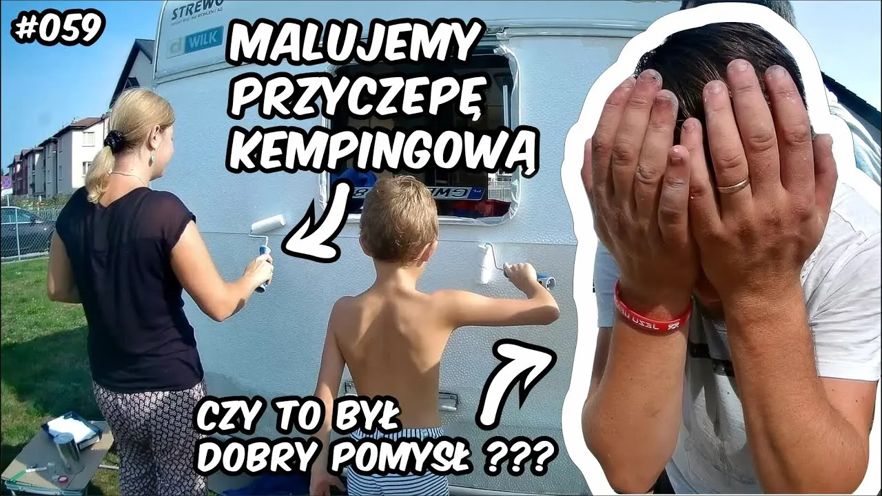 Zdjęcie Czym pomalować przyczepę kempingową, aby uniknąć szybkiego łuszczenia?