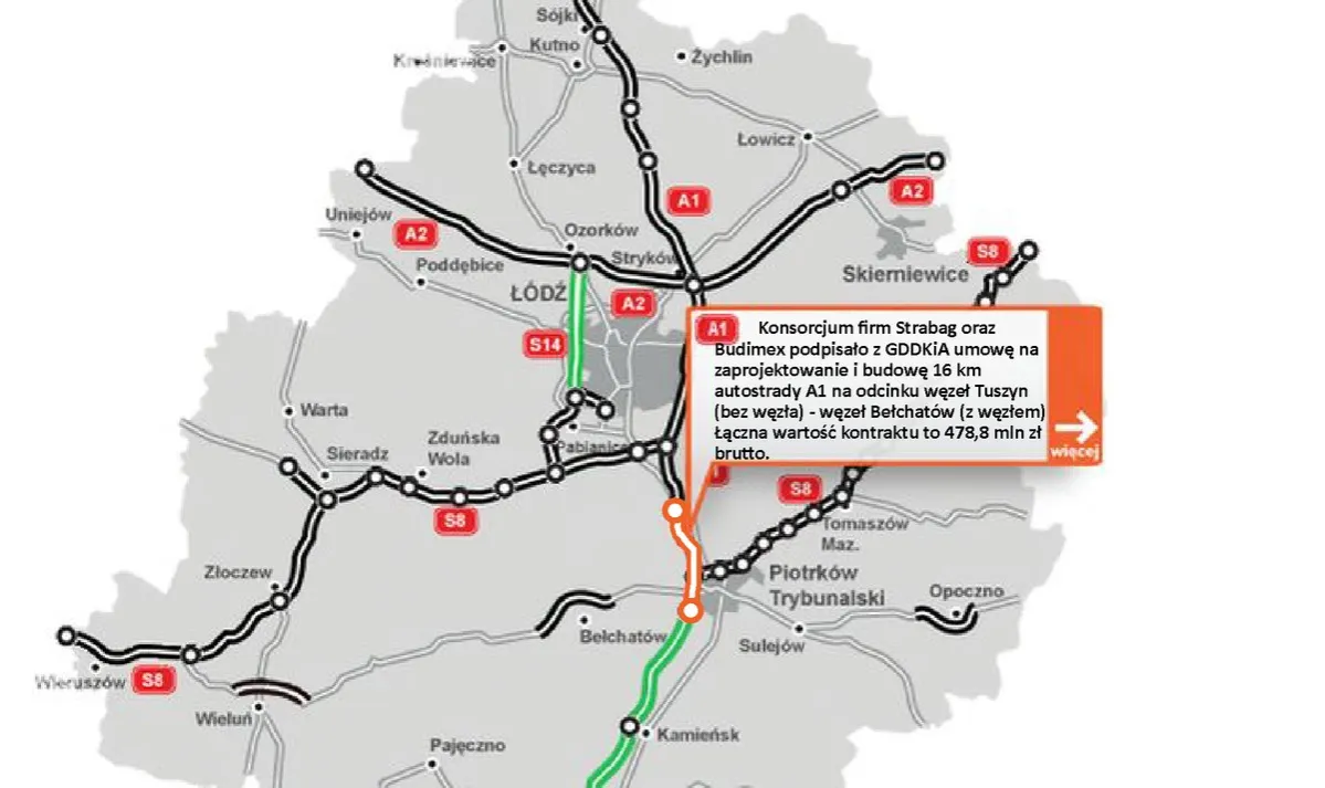 Zdjęcie Gdzie jest autostrada A1? Kluczowe informacje o trasie i miastach