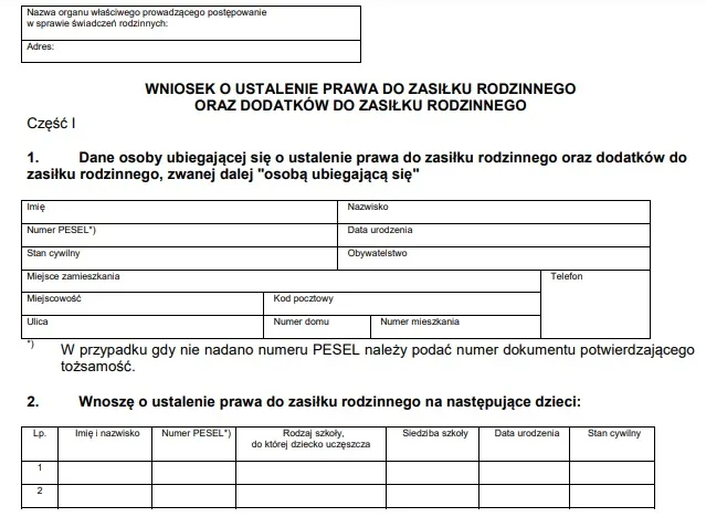 Zdjęcie Jak wypełnić wniosek o zasiłek rodzinny w Niemczech - wzór i porady