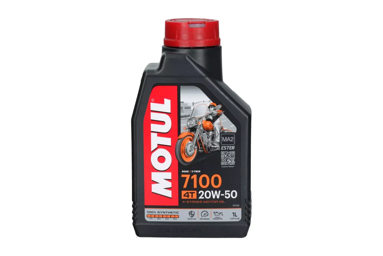 Zdjęcie Motul 7100 20W50 - najlepszy olej do motocykli, który chroni silnik