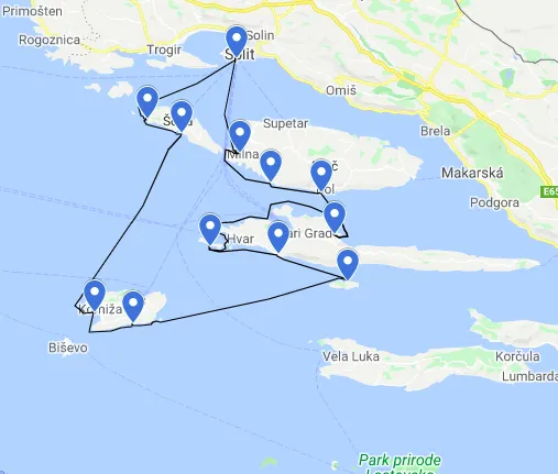 Zdjęcie Najlepsza trasa do Splitu – uniknij korków i zyskaj czas w podróży