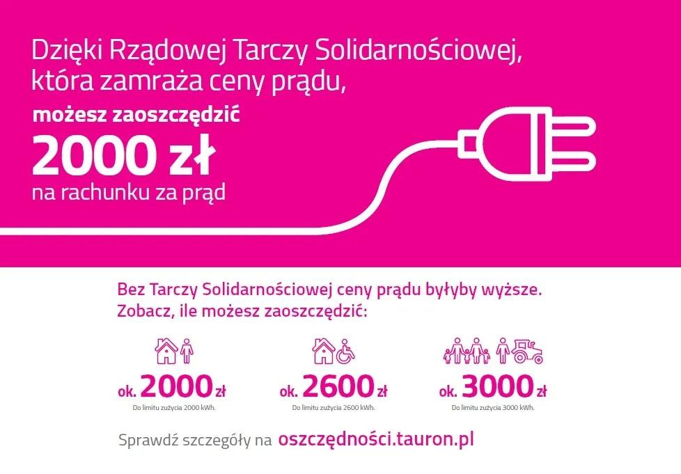 Zdjęcie Cena prądu Tauron: Aktualne koszty energii elektrycznej od Tauronu