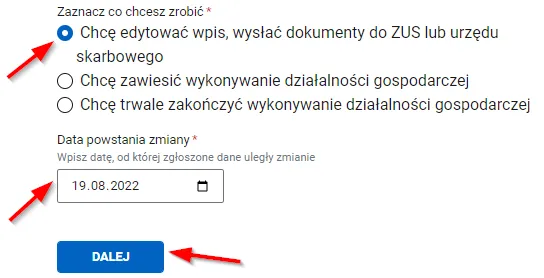 Zdjęcie Jak zmienić adres firmy w CEIDG i uniknąć problemów z urzędami