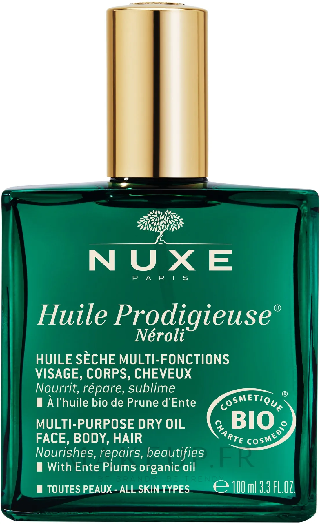 Zdjęcie Huile prodigieuse Nuxe ingrédients : secrets et bienfaits révélés