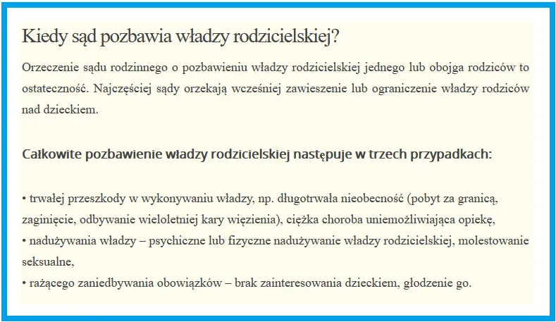 Zdjęcie Jak napisać pozew o pozbawienie praw rodzicielskich ojca - poradnik