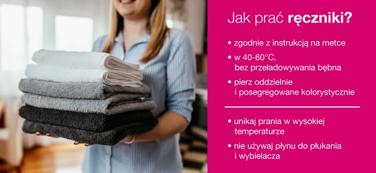 Zdjęcie Jak prać ręczniki żeby były miękkie i uniknąć szorstkości