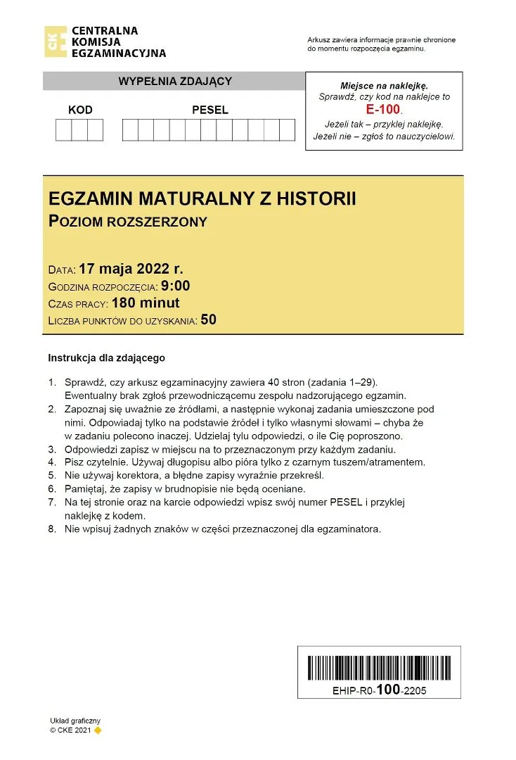 Zdjęcie Ile trwa matura z historii? Poznaj szczegóły i struktury egzaminu
