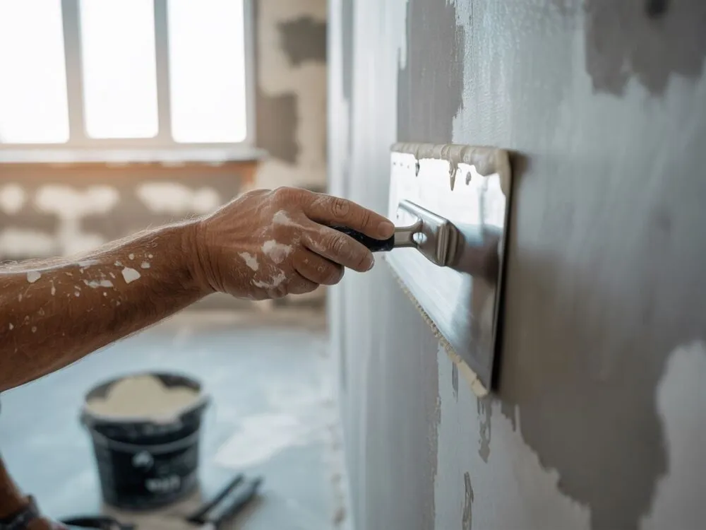 Zdjęcie Wygładzanie tynku cementowo-wapiennego: Poradnik krok po kroku