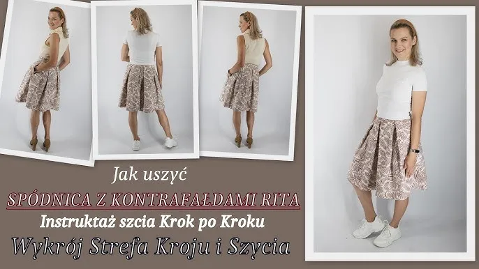 Zdjęcie Jak uszyć spódnicę na zakładkę - krok po kroku z praktycznymi wskazówkami