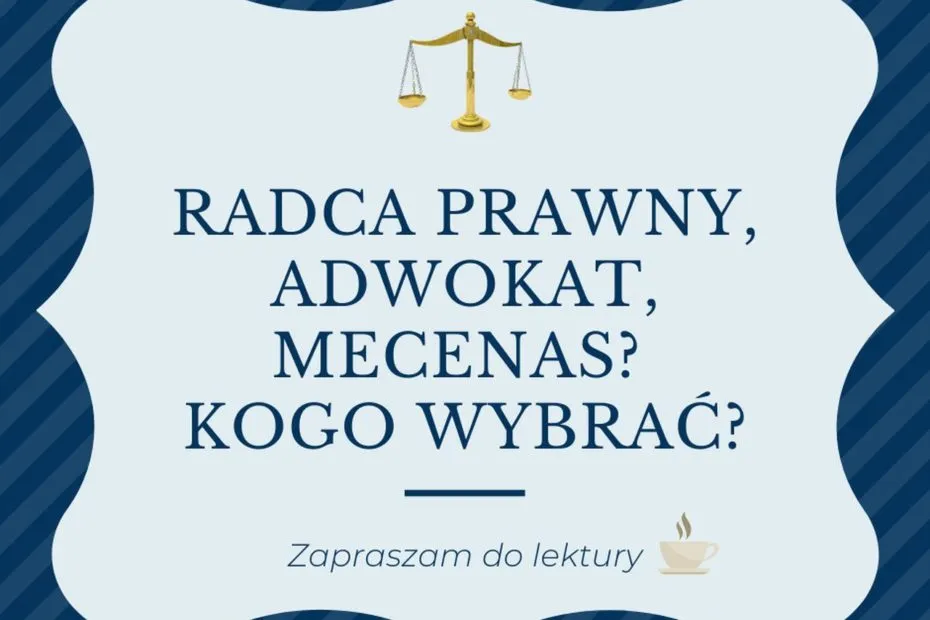Zdjęcie Radca prawny czy adwokat? Zrozum r&oacute;żnice, wybierz eksperta.