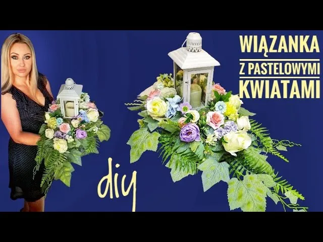 Zdjęcie Jak zrobić lampion z kwiatami na cmentarz, który wzrusza i pamięta