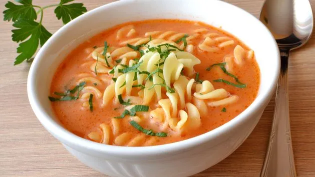 Zdjęcie Ile śmietany do zupy pomidorowej, aby uniknąć rozczarowania smakiem?