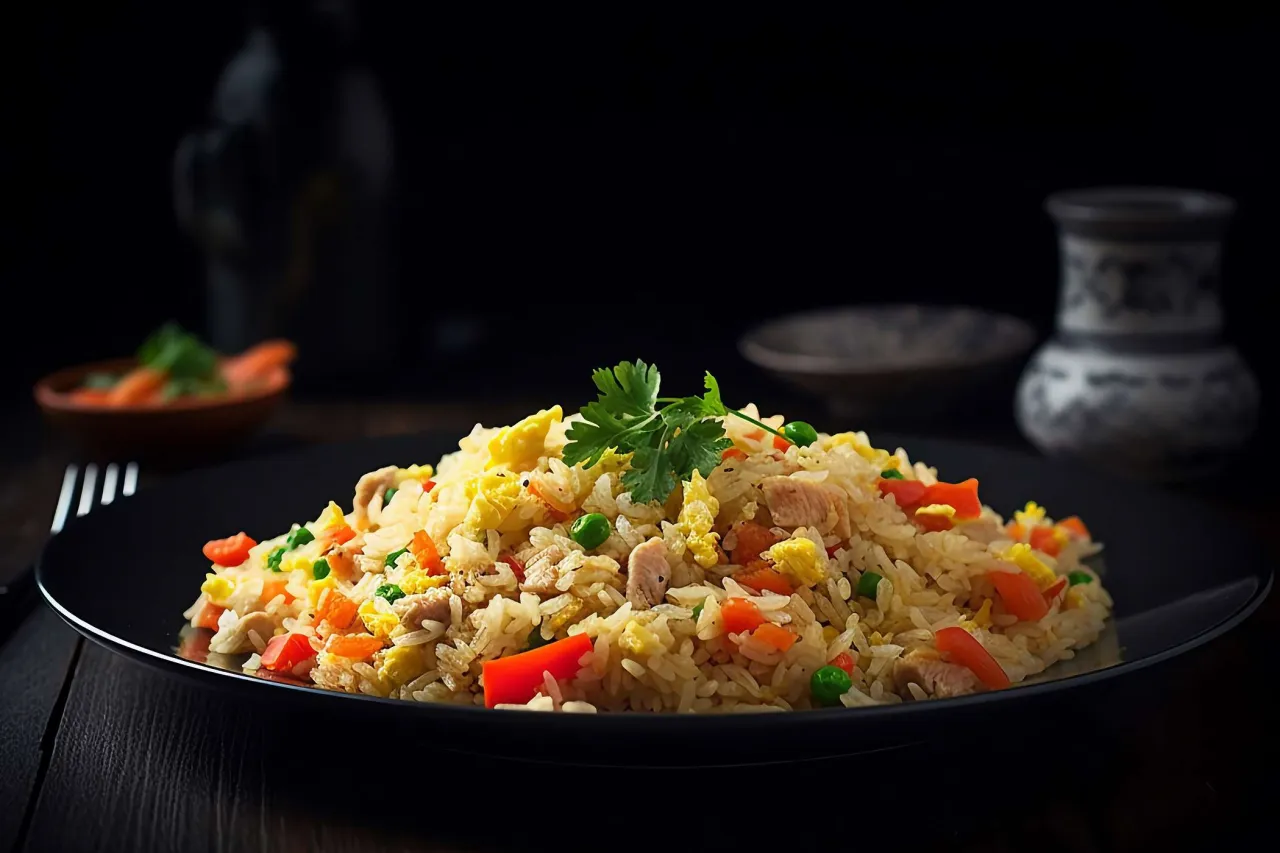 Zdjęcie Ile kalorii ma risotto z kurczakiem i warzywami? Odkryj zaskakujące wartości!