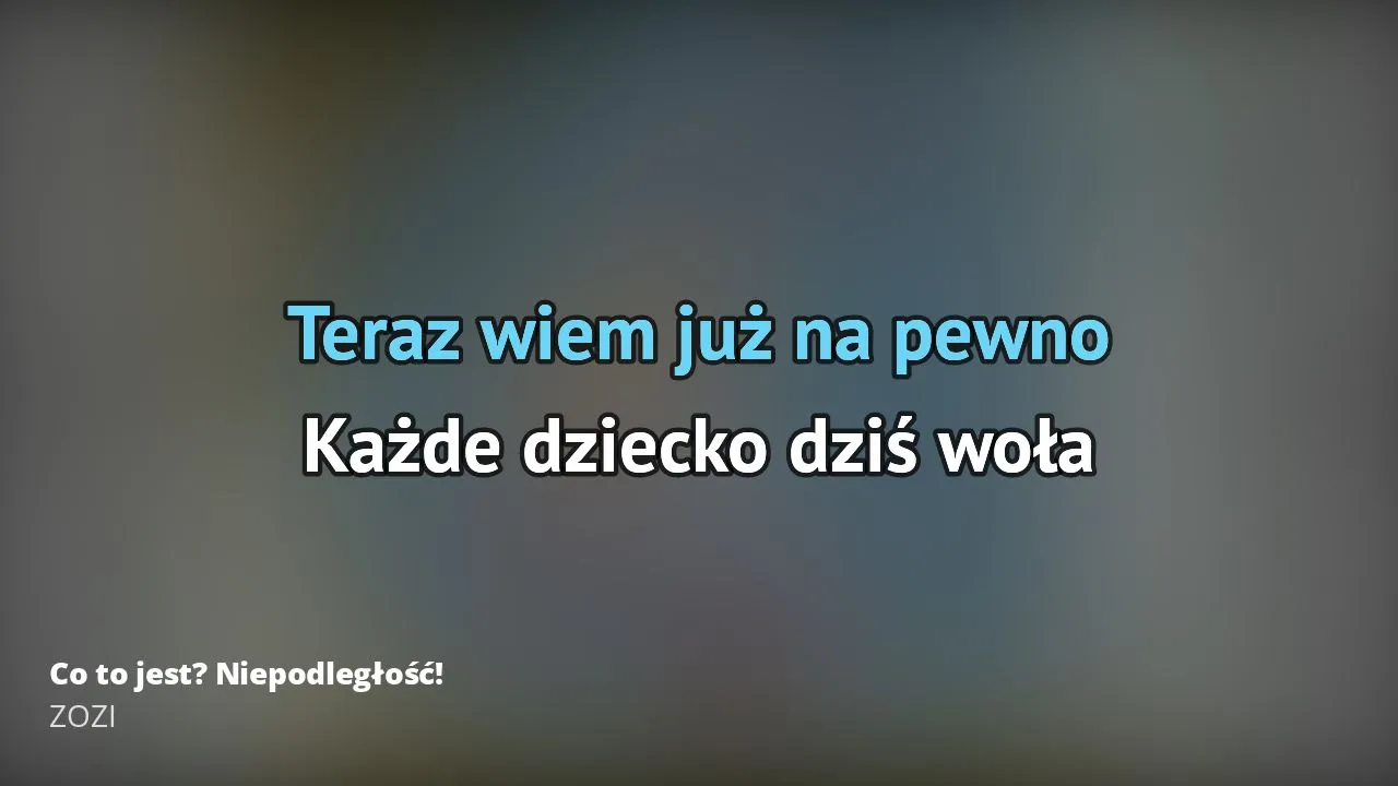 Zdjęcie Piosenka co to jest niepodległość tekst – odkryj jej głębokie znaczenie