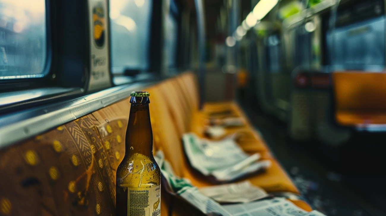Zdjęcie Picie alkoholu w pociągu - tego nie zobaczysz w instrukcji