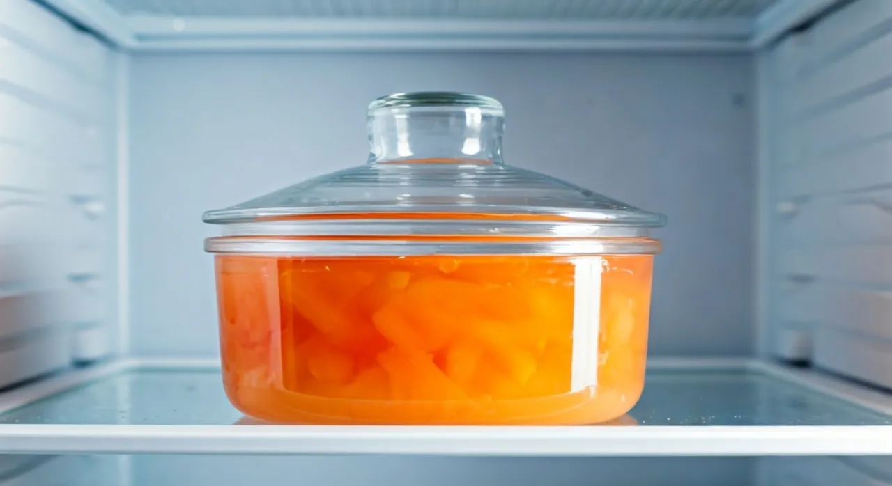 Zdjęcie Ile może stać galaretka owocowa w lodówce, aby uniknąć zepsucia?