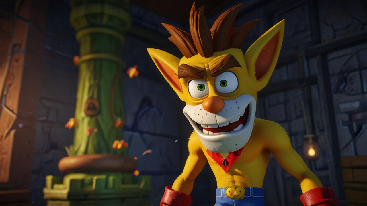 Zdjęcie Ewolucja Crasha Bandicoot! Od pikselowego bandziora do ikony ps1