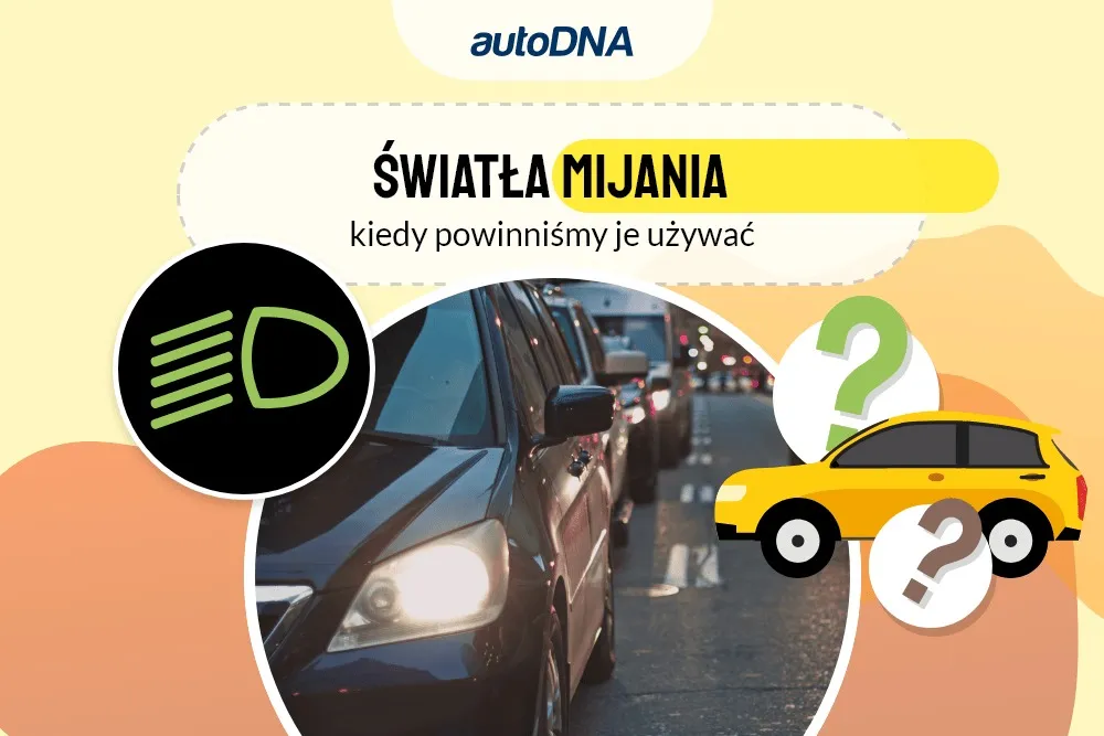 Zdjęcie Kiedy światła mijania? Prawidłowe używanie świateł mijania w aucie