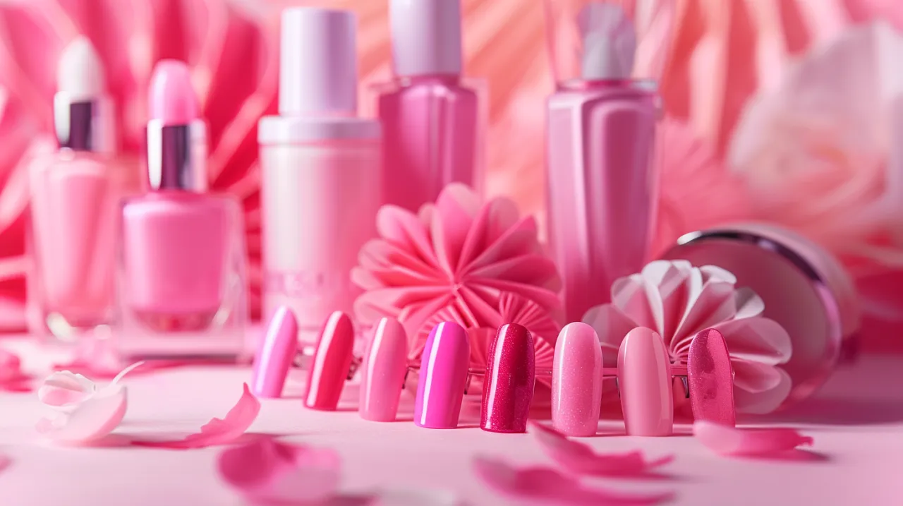 Zdjęcie Nails Pink - odkryj różnorodność odcieni różu w stylizacji paznokci