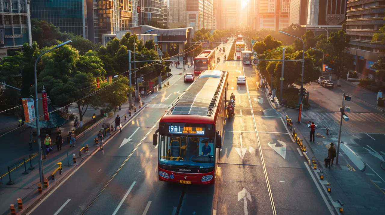 Zdjęcie Elektryczny bus – Przyszłość ekologicznego transportu publicznego