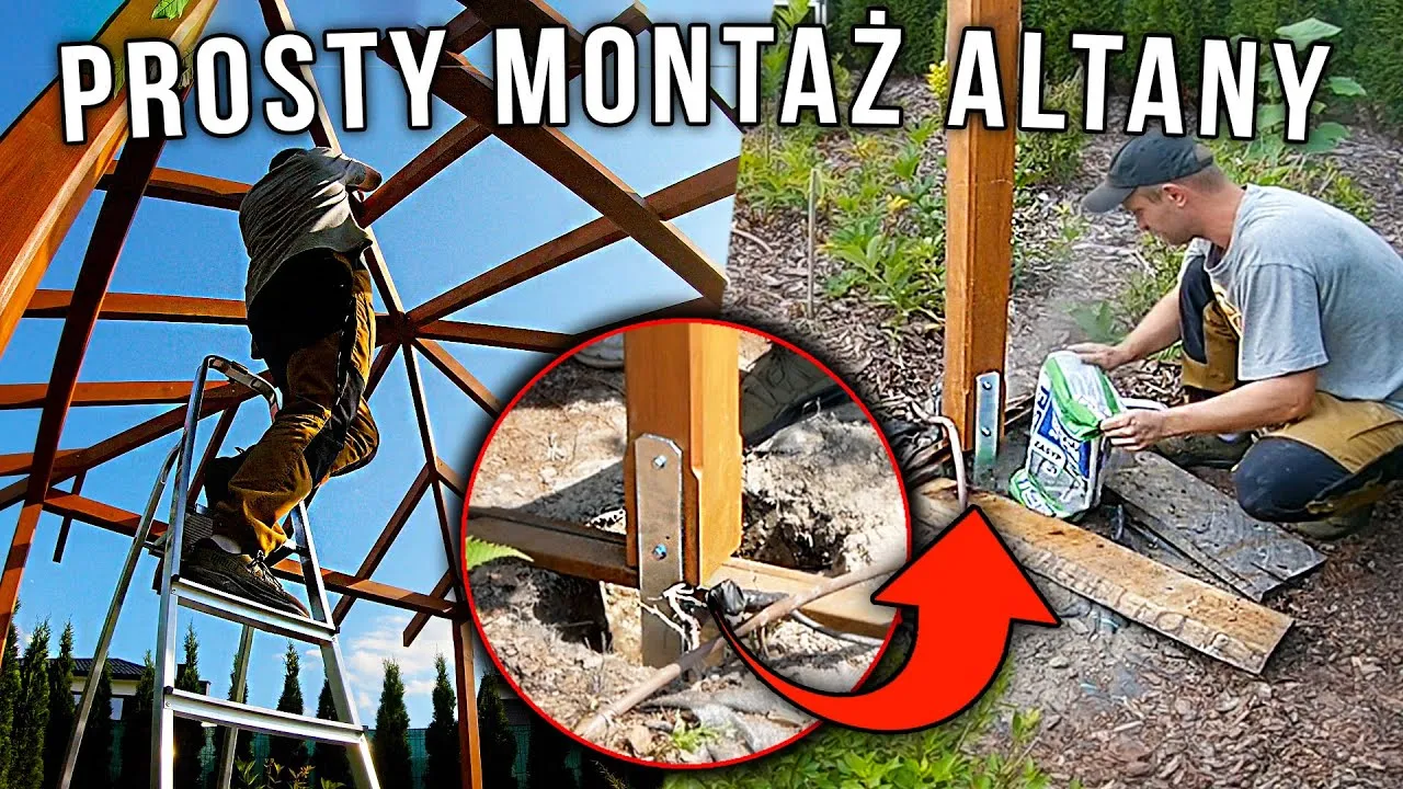 Zdjęcie Jak zbudować altanę ogrodową film – proste kroki do idealnej altany