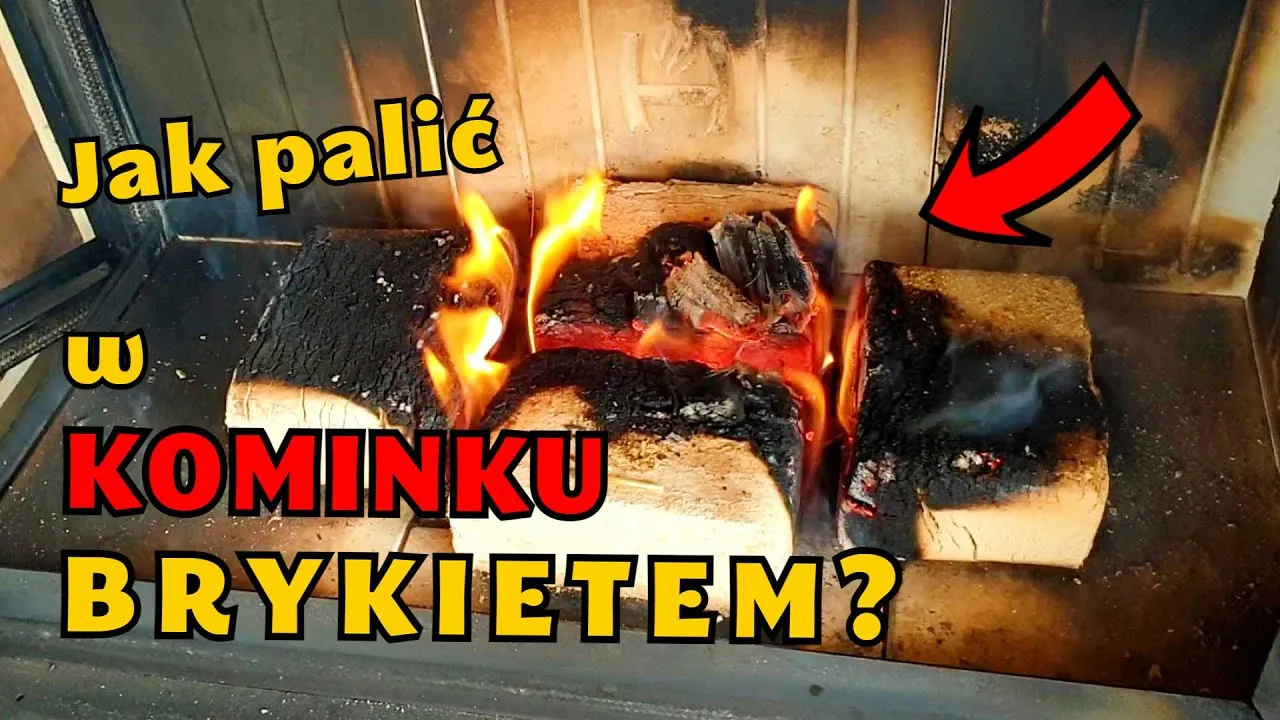 Zdjęcie Jak układać brykiet w kominku, aby uniknąć nieefektywnego palenia