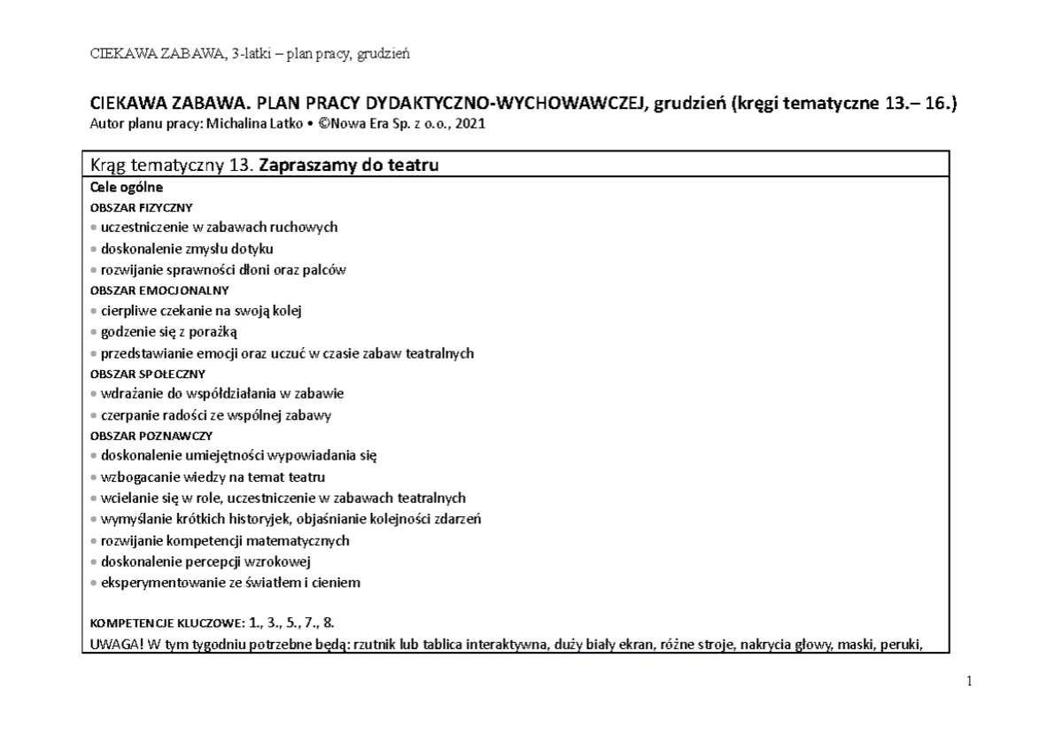 Zdjęcie Rozkład materiału zajęcia z wychowawcą – kluczowe tematy dla uczniów
