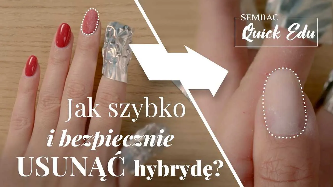 Zdjęcie Jak zdjąć hybrydę domowym sposobem - 5 skutecznych metod