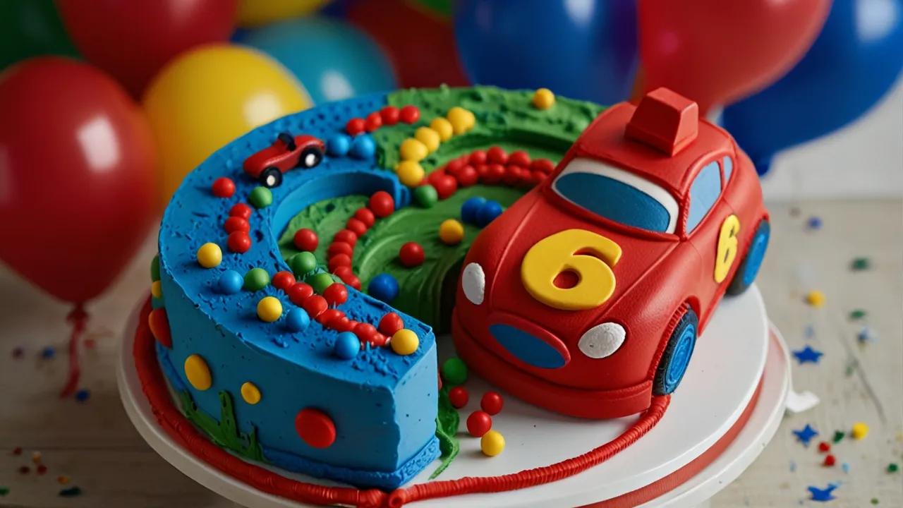 Zdjęcie Tort dla 6 latka chłopca - pomysły na urodzinowy tort dla młodego jubilata