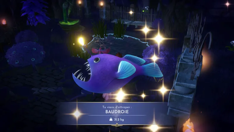 Zdjęcie Baudroie grill&eacute;e Dreamlight Valley : Recette et profits max !