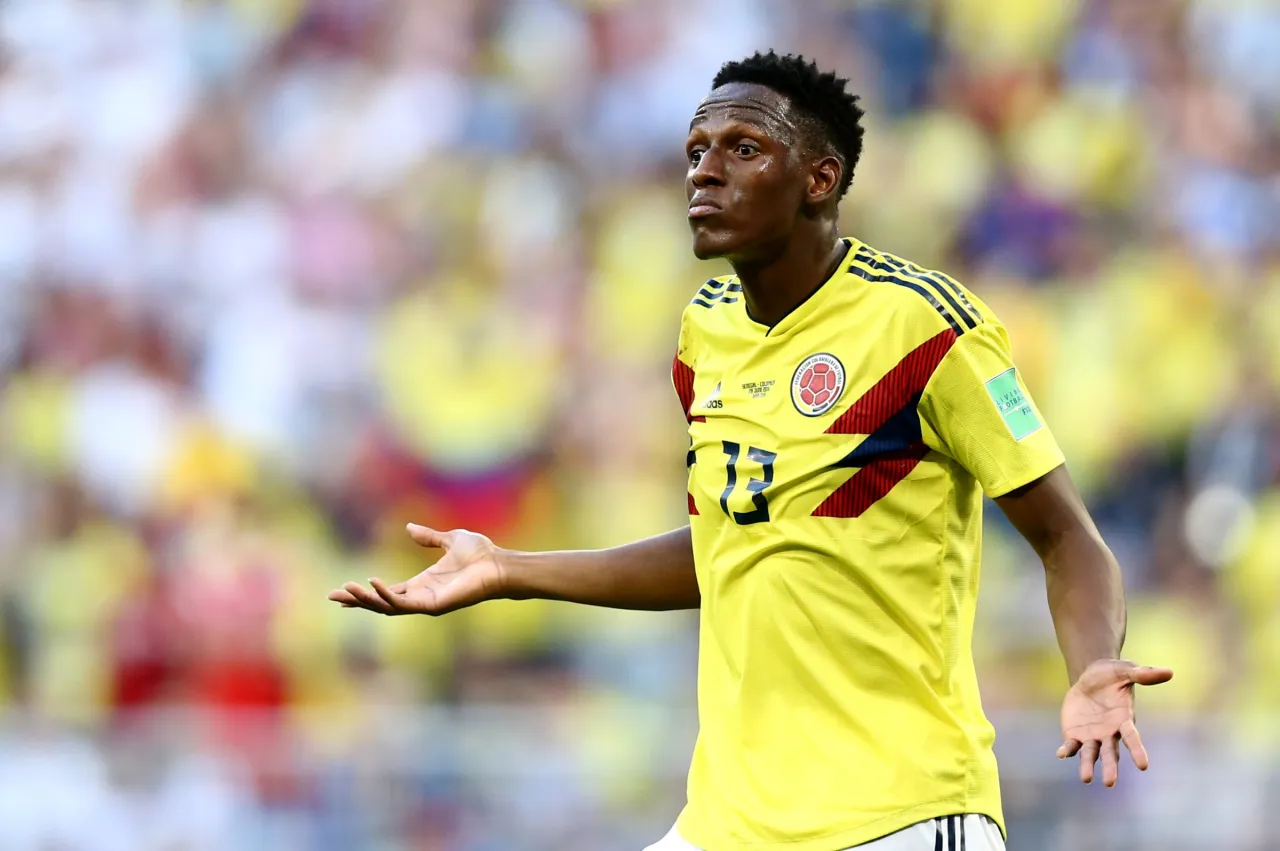 Zdjęcie Yerry Mina: Trzy gole, które wstrząsnęły Mundialem 2018