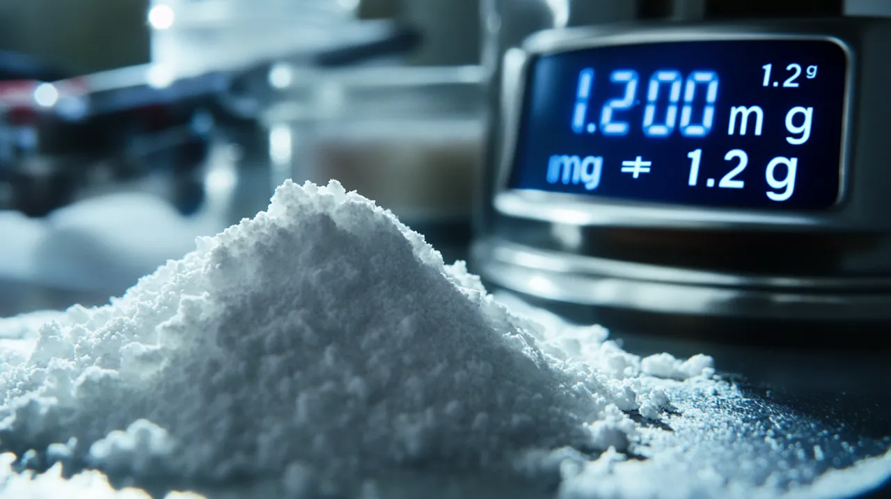 Zdjęcie 1200 mg to ile gramów? Przeliczanie jednostek krok po kroku