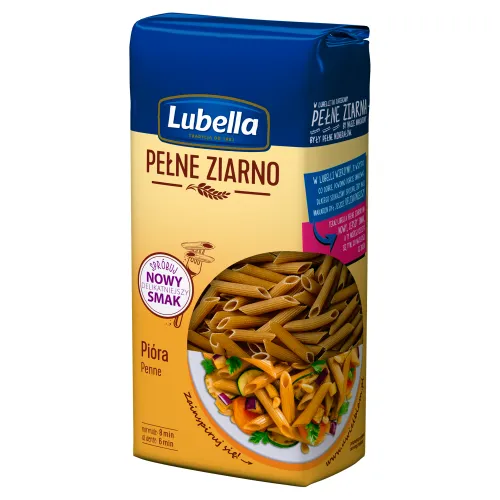 Zdjęcie Makaron penne Lubella kcal - ile kalorii ma ugotowany makaron?