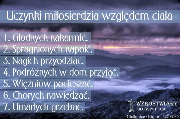 Zdjęcie Uczynki miłosierne co do duszy i ciała: Jak je praktykować w życiu